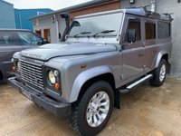 USED 2012 62 LAND ROVER DEFENDER 2.2 TDCi Station Wagon Double Cab 5dr Diesel Manual 4WD MWB Euro 5 (122 ps) 7 seats fsh defender 110 station wagen 7 seater only 67 k fsh