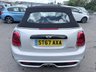 USED 2017 67 MINI CONVERTIBLE 2.0 Cooper S Convertible Automatic, 20,400 miles, 2 owners, full history, Euro 6, Leather interior, Sat Nav, Alloy wheels & great spec throughout. Discover this exceptional 2017 MINI Convertible Cooper S, boasting remarkably low mileage of just 20,400 miles, a testament to its careful ownership by only two previous keepers. This stylish convertible is powered by a responsive 2.0 litre petrol engine, meeting Euro 6 emissions standards. It comes equipped with desirable features including 17 inch Tentacle Spoke alloy wheels in silver, black bonnet stripes for a sporty look, and automatic dual zone air conditioning to ensure comfort for all oc