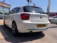USED 2015 15 BMW 1 SERIES 1.6 116i Sport Hatchback 3dr Petrol Manual Euro 6 (s/s) (136 ps) LEATHER | SAT NAV | 1 OWNER | VERY HIGH SPEC