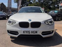 USED 2015 15 BMW 1 SERIES 1.6 116i Sport Hatchback 3dr Petrol Manual Euro 6 (s/s) (136 ps) LEATHER | SAT NAV | 1 OWNER | VERY HIGH SPEC