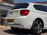 USED 2015 15 BMW 1 SERIES 1.6 116i Sport Hatchback 3dr Petrol Manual Euro 6 (s/s) (136 ps) LEATHER | SAT NAV | 1 OWNER | VERY HIGH SPEC