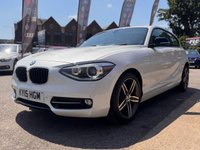 USED 2015 15 BMW 1 SERIES 1.6 116i Sport Hatchback 3dr Petrol Manual Euro 6 (s/s) (136 ps) LEATHER | SAT NAV | 1 OWNER | VERY HIGH SPEC
