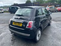 USED 2011 61 FIAT 500 1.2 Lounge Hatchback 3dr Petrol Manual Euro 5 (s/s) (69 bhp) 2 FORMER KEEPER+&pound;35 ROAD TAX