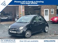 USED 2011 61 FIAT 500 1.2 Lounge Hatchback 3dr Petrol Manual Euro 5 (s/s) (69 bhp) 2 FORMER KEEPER+&pound;35 ROAD TAX