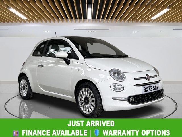 2023 72 FIAT 500 1.0 MHEV Dolcevita Hatchback 3dr Petrol Manual Euro 6 (s/s) (70 bhp) Bluetooth | Climate Control