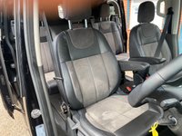 USED 2022 71 FORD TRANSIT CUSTOM FACTORY MS-RT CREW VAN DOUBLE CAB AUTO L2 H1 EURO 6 (185bhp) IN BLACK FULL MOT, 6 MONTH WARRATY, PX WELCOME