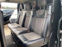 USED 2022 71 FORD TRANSIT CUSTOM FACTORY MS-RT CREW VAN DOUBLE CAB AUTO L2 H1 EURO 6 (185bhp) IN BLACK FULL MOT, 6 MONTH WARRATY, PX WELCOME