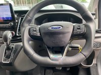 USED 2022 71 FORD TRANSIT CUSTOM FACTORY MS-RT CREW VAN DOUBLE CAB AUTO L2 H1 EURO 6 (185bhp) IN BLACK FULL MOT, 6 MONTH WARRATY, PX WELCOME