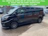 USED 2022 71 FORD TRANSIT CUSTOM FACTORY MS-RT CREW VAN DOUBLE CAB AUTO L2 H1 EURO 6 (185bhp) IN BLACK FULL MOT, 6 MONTH WARRATY, PX WELCOME