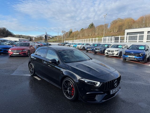 View our Mercedes-Benz A-Class A45 AMG S Plus Hatchback 2.0 Petrol 8G-DCT 4MATIC+ Euro 6 (s/s) (421 ps)