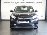 USED 2019 68 HONDA HR-V 1.6 i-DTEC SE SUV 5dr Diesel Manual Euro 6 (s/s) (120 ps) FULL SERVICE HISTORY + SATELLITE NAVIGATION + BLUETOOTH PHONE CONNECTIVITY + REAR VIEW CAMERA + TOUCH SCREEN MEDIA DISPLAY + LANE ASSIST + CRUISE CONTROL + FRONT AND REAR PARKING SENSORS + DUAL ZONE CLIMATE CONTROLLED AIRCONDITIONING + AUTO HOLD HILL START ASSISTANCE + LED DAY TIME RUNNING LIGHTS + LEATHER MULTI FUNCTION STEERING WHEEL + VOICE COMMAND + DAB DIGITAL RADIO + ECO STOP/START SYSTEM  + ROOF SPOILER + ELECTRIC HEATED DOOR MIRRORS + AUTOMATIC WIPERS WITH RAIN SENSORS + ELECTRIC WINDOWS