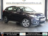 USED 2019 68 HONDA HR-V 1.6 i-DTEC SE SUV 5dr Diesel Manual Euro 6 (s/s) (120 ps) FULL SERVICE HISTORY + SATELLITE NAVIGATION + BLUETOOTH PHONE CONNECTIVITY + REAR VIEW CAMERA + TOUCH SCREEN MEDIA DISPLAY + LANE ASSIST + CRUISE CONTROL + FRONT AND REAR PARKING SENSORS + DUAL ZONE CLIMATE CONTROLLED AIRCONDITIONING + AUTO HOLD HILL START ASSISTANCE + LED DAY TIME RUNNING LIGHTS + LEATHER MULTI FUNCTION STEERING WHEEL + VOICE COMMAND + DAB DIGITAL RADIO + ECO STOP/START SYSTEM  + ROOF SPOILER + ELECTRIC HEATED DOOR MIRRORS + AUTOMATIC WIPERS WITH RAIN SENSORS + ELECTRIC WINDOWS