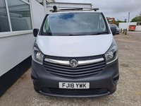 USED 2018 18 VAUXHALL VIVARO 1.6 CDTi 2900 Panel Van 5dr Diesel Manual L1 H1 Euro 6 (s/s) (95 ps) 