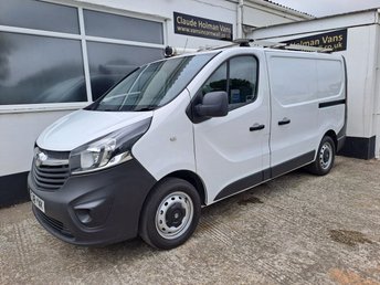 2018 VAUXHALL VIVARO 1.6 CDTi 2900 Panel Van 5dr Diesel Manual L1 H1 Euro 6 (s/s) (95 ps) &pound;8995.00