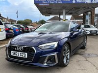 USED 2023 23 AUDI A5 2.0 TFSI 45 S line Sportback 5dr Petrol S Tronic quattro Euro 6 (s/s) (265 ps) 