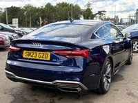 USED 2023 23 AUDI A5 2.0 TFSI 45 S line Sportback 5dr Petrol S Tronic quattro Euro 6 (s/s) (265 ps) 