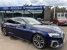 USED 2023 23 AUDI A5 2.0 TFSI 45 S line Sportback 5dr Petrol S Tronic quattro Euro 6 (s/s) (265 ps) 