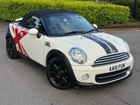 USED 2015 15 MINI ROADSTER 1.6 Cooper Convertible 2dr Petrol Manual Euro 6 (s/s) (122 ps) FSH+ULEZ+FINANCE+HTD SEAT+BT+6SPEED