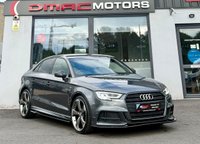 USED 2018 18 AUDI A3 2.0 TDI Black Edition Saloon 4dr Diesel Manual Euro 6 (s/s) (150 ps) 