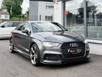 USED 2018 18 AUDI A3 2.0 TDI Black Edition Saloon 4dr Diesel Manual Euro 6 (s/s) (150 ps) 