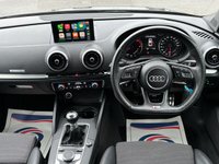 USED 2018 18 AUDI A3 2.0 TDI Black Edition Saloon 4dr Diesel Manual Euro 6 (s/s) (150 ps) 