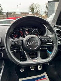 USED 2018 18 AUDI A3 2.0 TDI Black Edition Saloon 4dr Diesel Manual Euro 6 (s/s) (150 ps) 