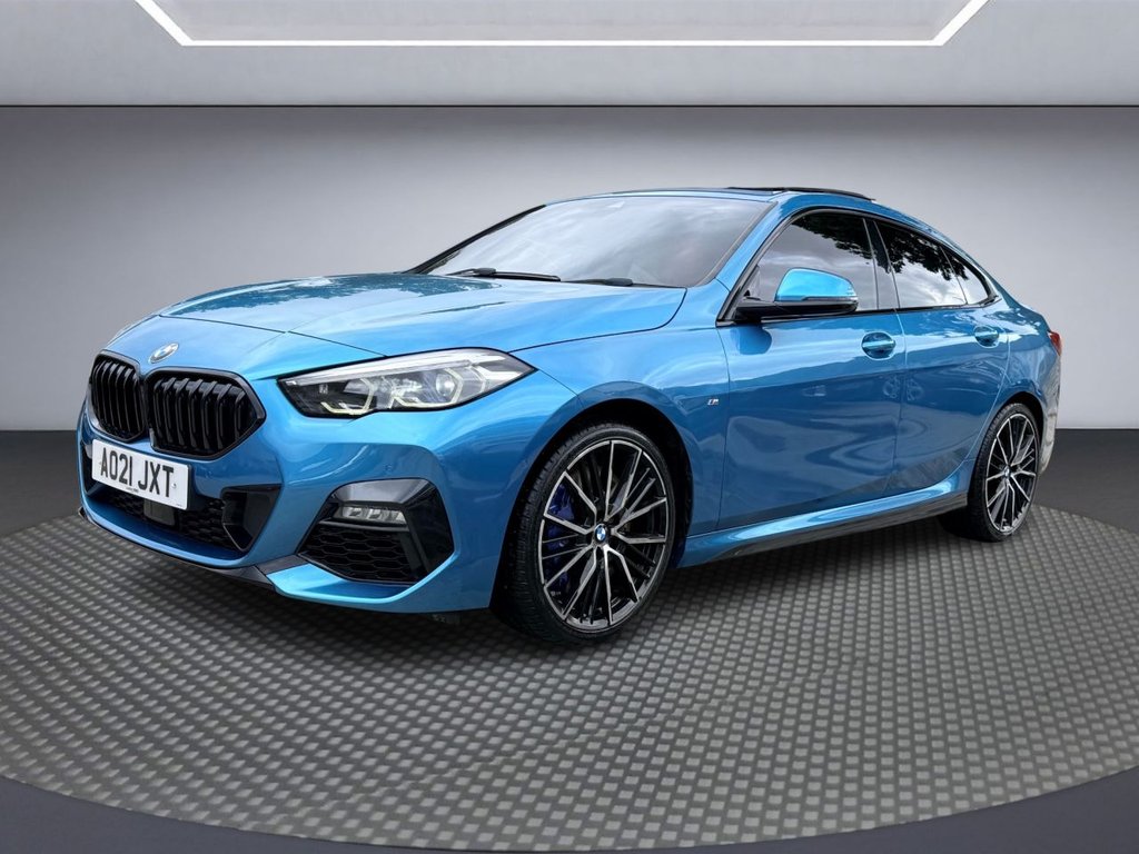 USED 2021 21 BMW 2 SERIES GRAN COUPE 1.5 218i M Sport Saloon 4dr Petrol DCT Euro 6 (s/s) (140 ps) PANROOF+APP CARPLAY+HEAD UP DISPLAY