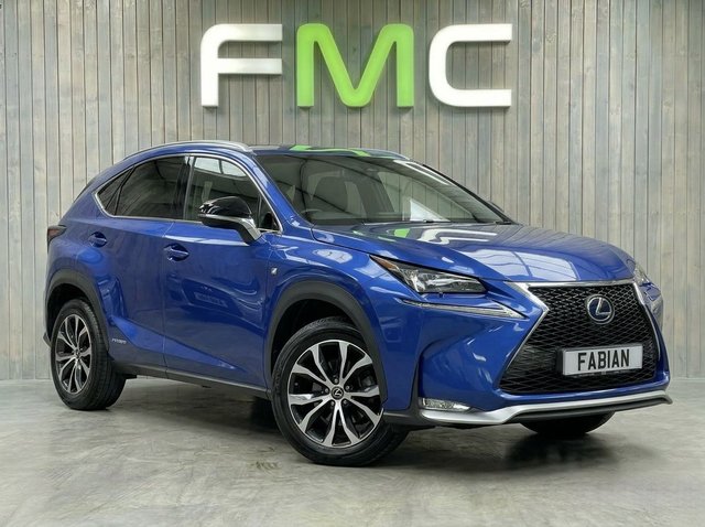 View our Lexus Nx 2.5 300h F Sport SUV 5dr Petrol Hybrid E-CVT 4WD Euro 6 (s/s) (197 ps) **Lovely Example - Hybrid - Auto**