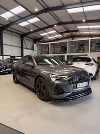 USED 2021 21 AUDI E-TRON 55 S line Sportback 5dr Electric Auto quattro 95kWh (408 ps) 