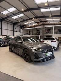 USED 2021 21 AUDI E-TRON 55 S line Sportback 5dr Electric Auto quattro 95kWh (408 ps) 