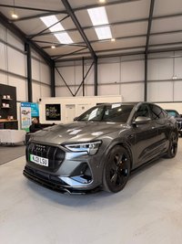 USED 2021 21 AUDI E-TRON 55 S line Sportback 5dr Electric Auto quattro 95kWh (408 ps) 