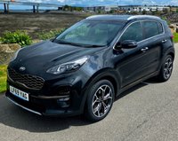 USED 2019 69 KIA SPORTAGE 1.6 CRDi EcoDynamics+ GT-Line SUV 5dr Diesel Hybrid DCT Euro 6 (s/s) (134 bhp) 