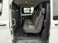 USED 2018 68 FORD TRANSIT CUSTOM 2.0 320 EcoBlue Crew Van Double Cab 5dr Diesel Manual L1 H1 Euro 6 (6 Seat) (105 ps) 3 Month Warranty, 12 Month MOT