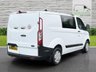 USED 2018 68 FORD TRANSIT CUSTOM 2.0 320 EcoBlue Crew Van Double Cab 5dr Diesel Manual L1 H1 Euro 6 (6 Seat) (105 ps) 3 Month Warranty, 12 Month MOT