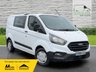 USED 2018 68 FORD TRANSIT CUSTOM 2.0 320 EcoBlue Crew Van Double Cab 5dr Diesel Manual L1 H1 Euro 6 (6 Seat) (105 ps) 3 Month Warranty, 12 Month MOT