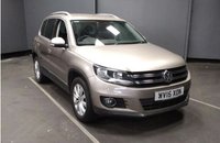 USED 2015 15 VOLKSWAGEN TIGUAN 2.0 TDI BlueMotion Tech Match SUV 5dr Diesel DSG 4WD Euro 5 (s/s) (140 ps) NEW MOT SERVICE AND VEHICLE HEALTH CHECKED