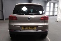 USED 2015 15 VOLKSWAGEN TIGUAN 2.0 TDI BlueMotion Tech Match SUV 5dr Diesel DSG 4WD Euro 5 (s/s) (140 ps) NEW MOT SERVICE AND VEHICLE HEALTH CHECKED