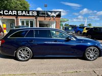USED 2020 69 MERCEDES-BENZ E-CLASS 2.0 E220d AMG Line Edition (Premium) Estate 5dr Diesel G-Tronic+ Euro 6 (s/s) (194 ps) BROWN LEATHER, FSH, GREAT SPEC