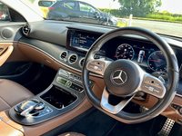 USED 2020 69 MERCEDES-BENZ E-CLASS 2.0 E220d AMG Line Edition (Premium) Estate 5dr Diesel G-Tronic+ Euro 6 (s/s) (194 ps) BROWN LEATHER, FSH, GREAT SPEC