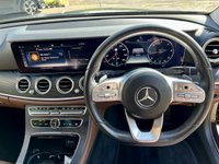 USED 2020 69 MERCEDES-BENZ E-CLASS 2.0 E220d AMG Line Edition (Premium) Estate 5dr Diesel G-Tronic+ Euro 6 (s/s) (194 ps) BROWN LEATHER, FSH, GREAT SPEC
