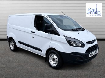 2018 FORD TRANSIT CUSTOM 2.0 320 EcoBlue Panel Van 5dr Diesel Manual L1 H1 Euro 6 (105 ps) &pound;9995.00