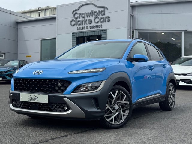 View our Hyundai Kona 1.6 h-GDi Premium SUV 5dr Petrol Hybrid DCT Euro 6 (s/s) (141 ps)