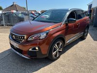 USED 2017 67 PEUGEOT 3008 1.2 PureTech Allure SUV 5dr Petrol Manual Euro 6 (s/s) (130 ps) Full Service History