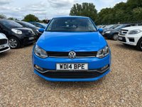 USED 2014 14 VOLKSWAGEN POLO 1.0 BlueMotion Tech SE Euro 6 (s/s) 5dr Â£20 TAX+SATNAV+USB+ULEZ FREE