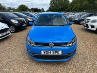 USED 2014 14 VOLKSWAGEN POLO 1.0 BlueMotion Tech SE Euro 6 (s/s) 5dr Â£20 TAX+SATNAV+USB+ULEZ FREE