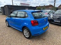 USED 2014 14 VOLKSWAGEN POLO 1.0 BlueMotion Tech SE Euro 6 (s/s) 5dr Â£20 TAX+SATNAV+USB+ULEZ FREE