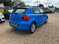 USED 2014 14 VOLKSWAGEN POLO 1.0 BlueMotion Tech SE Euro 6 (s/s) 5dr Â£20 TAX+SATNAV+USB+ULEZ FREE