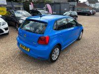 USED 2014 14 VOLKSWAGEN POLO 1.0 BlueMotion Tech SE Euro 6 (s/s) 5dr Â£20 TAX+SATNAV+USB+ULEZ FREE