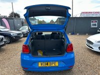 USED 2014 14 VOLKSWAGEN POLO 1.0 BlueMotion Tech SE Euro 6 (s/s) 5dr Â£20 TAX+SATNAV+USB+ULEZ FREE