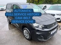 USED 2021 71 PEUGEOT PARTNER 1.5 BlueHDi 1000 Professional Premium Standard Panel Van EAT8 SWB Euro 6 (s/s) 5dr SERVICED@ 20 38 62 75 81 k